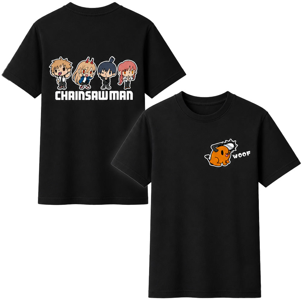 CHAINSAW MAN - POCHITA, DENJI, MAKIMA, AKI AND POWER SD VERSION / バックプリントあり